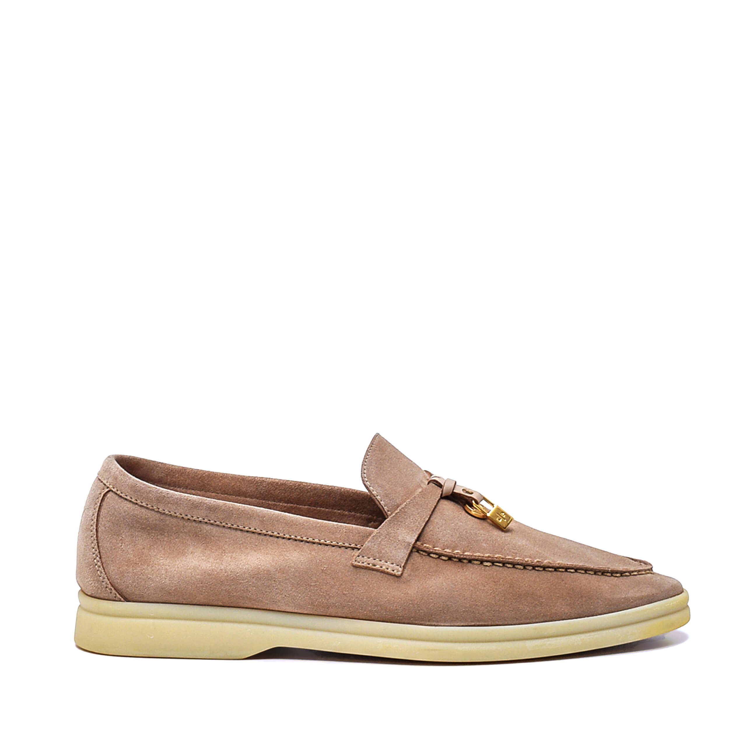 Loro Piana - Beige Summer Charms Walk Loafers